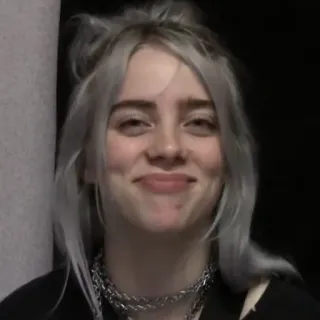 🕸 Billie Eilish celebrità, cantante, musica, billie eilish telegram sticker