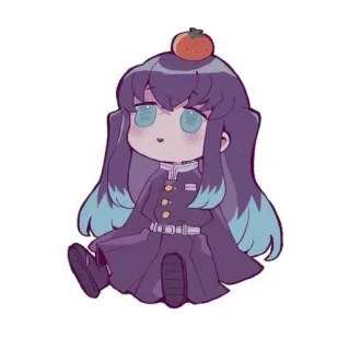 ☁️ Muichiro Tokito Demon Slayer Anime, Chibi, Demon Slayer, Carino, Muichiro, Tokito whatsapp sticker