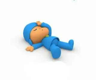 😴 Pocoyo Cartoon, Moe, Pocoyo, Animatie telegram sticker