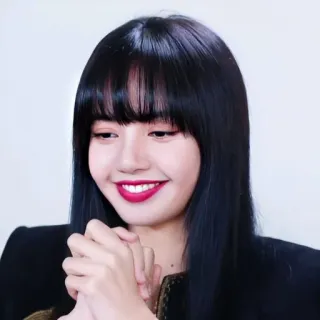 🐁 Lisa Lisa, Blackpink, K-pop, cantante, mujer, celebridad whatsapp sticker