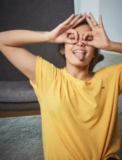 Rashmika @radjkrishna mandanna whatsapp stickers