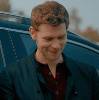 🧁 Klaus Mikaelson The Vampire Diaries man, actor, vampire, tv series, male, portrait telegram sticker