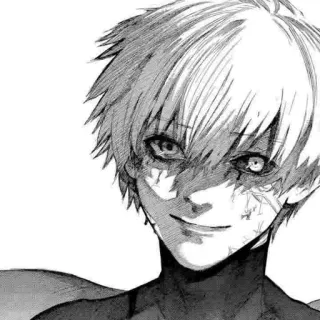 ❤️ Ken Kaneki Tokyo Ghoul anime, manga, ghoul, kaneki, ken whatsapp sticker