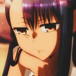 😔 Nagatoro Don't Toy With Me, Miss Nagatoro 애니메이션, 나나시, 만화, 캐릭터, 애니메이션 telegram sticker