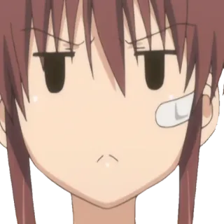 😠 Anime, Charakter, Gesicht, Ausdruck, Manga telegram sticker
