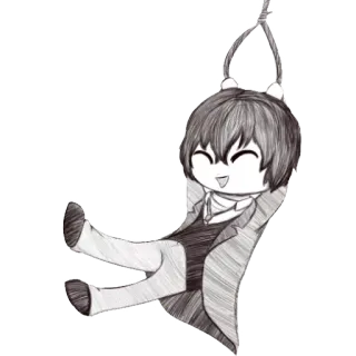✨ Anime, Manga, Dibujo, Lindo, Feliz, Chibi telegram sticker