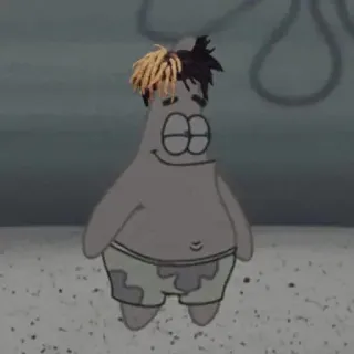 ➖ Patrick Star patrick etoile, bob l'éponge, dessin animé, mème telegram sticker