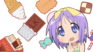 🤤 COOKIE galleta, helado, chocolate, dibujo animado, anime, postre, dulce whatsapp sticker