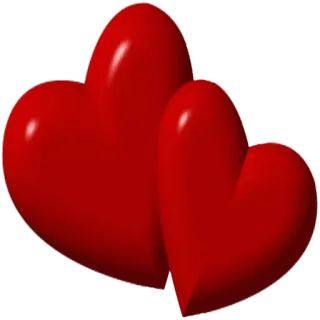 ❤ heart, love, valentine, red, romance, relationship telegram sticker