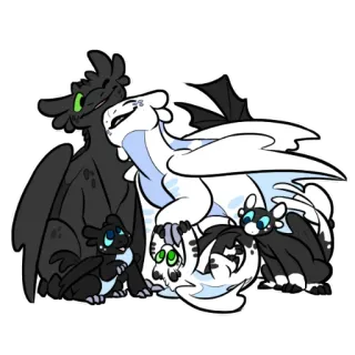 Byzfury and Friends whatsapp stickers