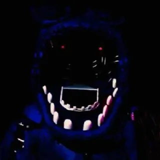 🌟 Bonnie Five Nights at Freddy's Animatronique, Horreur, Cauchemar, Jeu, Effrayant whatsapp sticker