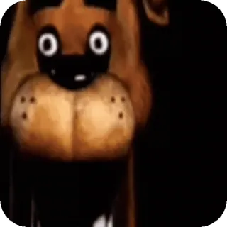 😨 Freddy Fazbear Five Nights at Freddy's telegram sticker