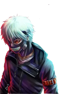 Tokyo Ghoul telegram stickers