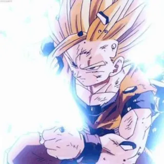 🔥 Gohan Dragon Ball 动漫, 龙珠, 悟饭, 超级赛亚人 telegram sticker