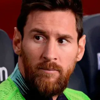 🎲 Lionel Messi ฟุตบอล, นักกีฬา, เมสซี่, กีฬา telegram sticker