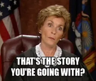 Judge Judy whatsapp stickers