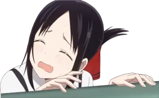 😭 Kaguya Shinomiya Kaguya-sama: Love Is War Anime, Kaguya-sama, Love is War, Kaguya Shinomiya, stanco/a, assonnato/a, sdraiato/a telegram sticker