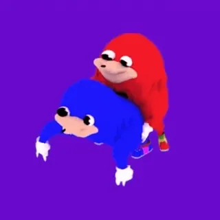 🔞 Ugandan Knuckles Мем, Смешно, Ugandan Knuckles, Интернет-мем, Ты знаешь путь? telegram sticker