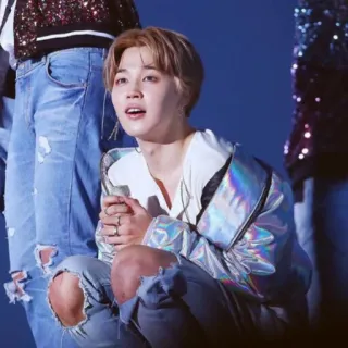 🍀 Jimin Чимин, K-Pop, Певец, Айдол, BTS whatsapp sticker