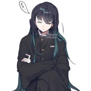 ☁️ Muichiro Tokito Demon Slayer NN... Anime, Dormire, Demon Slayer, Muichiro, Tokito whatsapp sticker