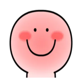 🙂 lächeln, glücklich, emoji, gesicht telegram sticker