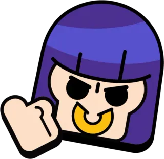 👍 dedo do meio, ofensivo, rude, gesto telegram sticker