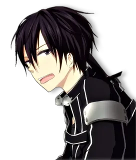 special pack "Kirito" by "NEZUMI" telegram stickers
