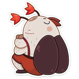 😝 cartoon, sticker, cute, character telegram sticker