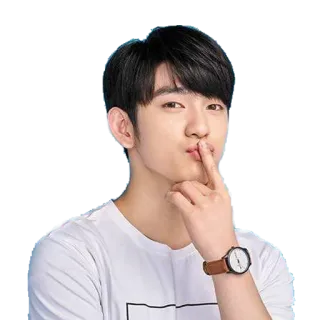 😍 man, guy, portrait, young, casual, serious, boy telegram sticker