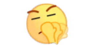 😑 emoji, sneezing, sick, illness, cold telegram sticker