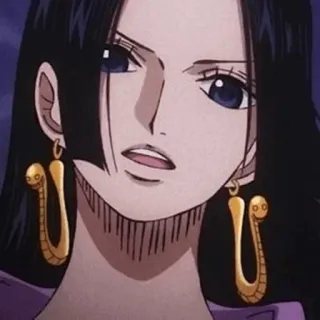 🖤 Boa Hancock One Piece Anime, One Piece, Boa Hancock, Nhân vật telegram sticker