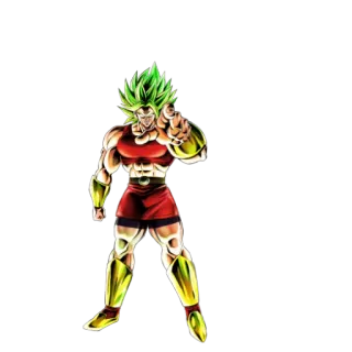 😈 Broly Dragon Ball Anime, Manga, Kämpfer, Super Saiyajin, Charakter, Stark, Krieger telegram sticker