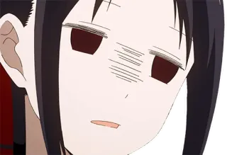 😨 Kaguya Shinomiya Kaguya-sama: Love Is War Anime, Ausdruck, Kaguya, Kaguya-sama, Love is War, Shinomiya telegram sticker