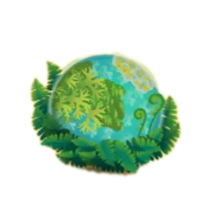 💫 aarde, planeet, natuur, bladeren, groen, blauw, wereld telegram sticker