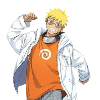 😁 Naruto Anime, Manga, Kreskówka, Naruto, Uzumaki, Postać, Ninja, Postać anime telegram sticker