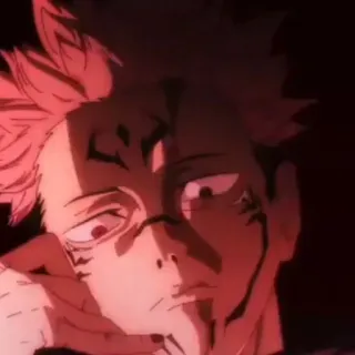 ✨ Sukuna Jujutsu Kaisen Anime, Manga, Verflucht, Dämon, Bösewicht whatsapp sticker