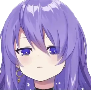🔮 Moona Hoshinova アニメ, VTuber, ホロライブ, ムーナ・ホシノヴァ telegram sticker