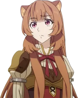 🤥 Raphtalia The Rising of the Shield Hero Anime, Raphtalia, The Rising of the Shield Hero, Fantasy, Tanuki, Ragazza Anime telegram sticker