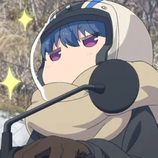 🛵 Anime, Moto, Casco, Cartone animato, Personaggio telegram sticker