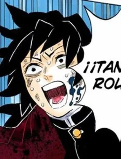 🎎 ¡TANTO ROLL! Anime, Manga, Emozionale, Espressione, Fumetto, Esclamazione telegram sticker