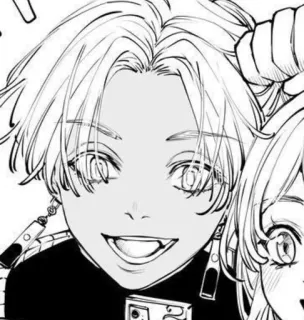 ☺️ Anime, Manga, Karakter, Potret, Close-up, Anak laki-laki telegram sticker