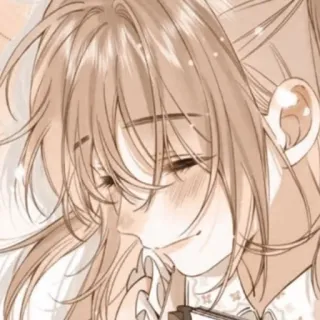 🪜 อนิเมะ, ผู้หญิง, เศร้า, มังงะ, ร้องไห้, อารมณ์, ภาพเหมือน telegram sticker