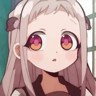 🐾 Yashiro Nene Toilet-bound Hanako-kun Аниме, Манга, Каваий, Милый, Девочка, Ясиро Нэнэ, Туалетный мальчик Ханако telegram sticker
