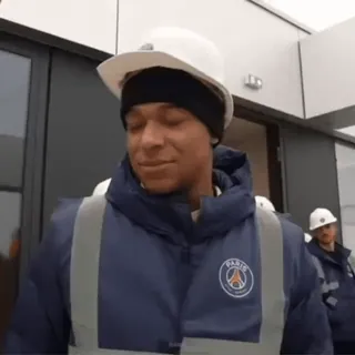 ☄️ Kylian Mbappé Paris Saint-Germain F.C. telegram sticker