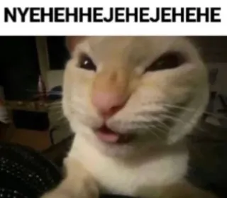 😈 NYEHEHHEJEHEJEHEHE telegram sticker