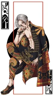 🌟 Anime, Adesivo, Maschile, Moda, Arte telegram sticker