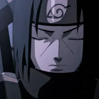 🎴 Itachi Uchiha Naruto itachi, uchiha, naruto, anime, manga, ninja telegram sticker