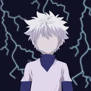 🥲 Killua Hunter x Hunter Anime, Killua, Hunter x Hunter, Blitz, Shonen telegram sticker
