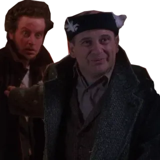 😚 Marv Merchants Home Alone Esqueceram de Mim, Marv Merchants, Ladrão, Cena de filme, Comédia, Filme de Natal telegram sticker