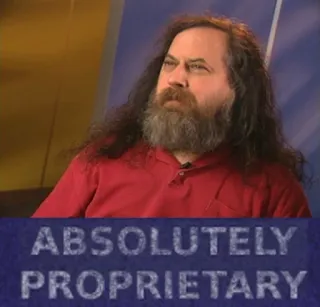😡 ABSOLUTELY PROPRIETARY proprietário, software, texto, declaração telegram sticker